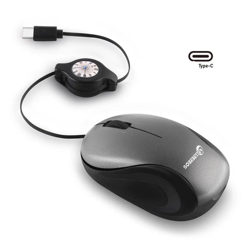 Skanto | Bærbar USB Type C Uttrekkbar Mus