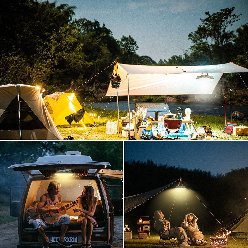 Skanto | Oppladbar Naturlig LED Lys Camp Lampe