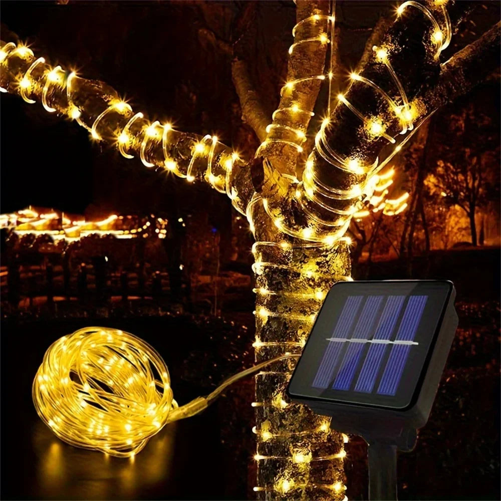 Solar Vanntett LED Seil Lys Skanto