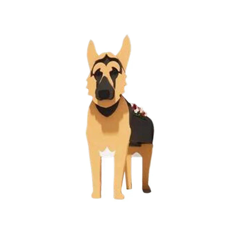 Skanto | Blomsterpotte - Pawsome - Hund Plantebeholder - Ulike Raser