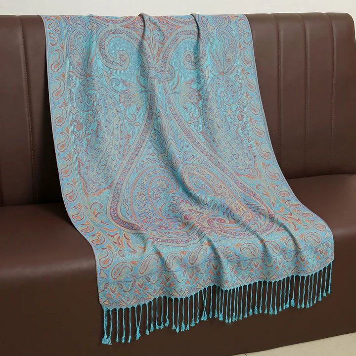Skanto | Élégancea | Dame skjerf | Cashmere følelse | 70 × 190 cm | Luksus trykk & varm