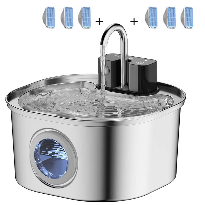 Skanto | Store kapasitets automatisk pet hydrasjonsstasjon med USB-lading og smart sensor