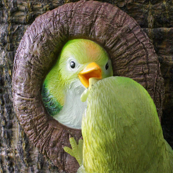 Lovebirds Tree Hug Wall Hanging Decor | Skanto