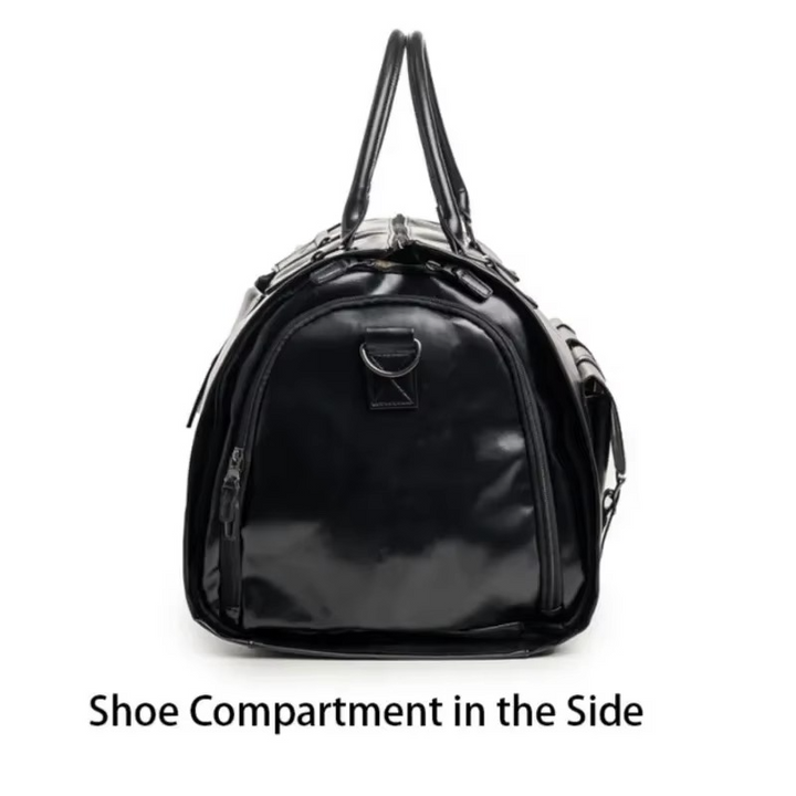 Skanto | Garment Duffel Weekend Bag – Sammenleggbar Håndbagasje Draktveske for Menn