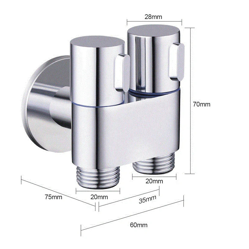 AquaSmart Bidet Companion – Luksuriøst Hygiene Sett for Veggmontert Skanto
