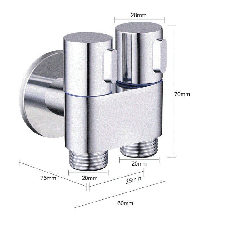 AquaSmart Bidet Companion – Luksuriøst Hygiene Sett for Veggmontert Skanto