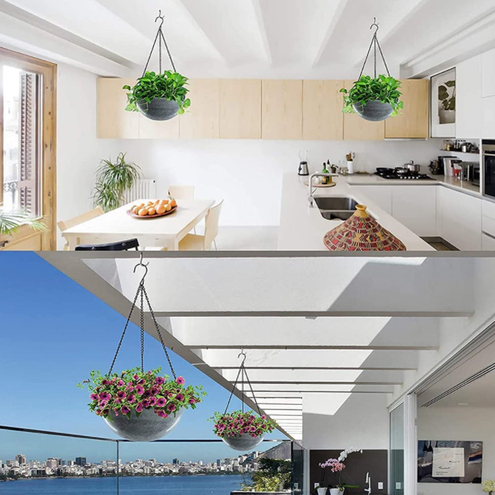 Skanto | Stabile planteoppheng med kjeder – Robust oppheng for blomsterpotter og hageplanter