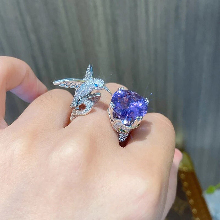 Skanto | Majestetisk Kolibri Edelsten Ring