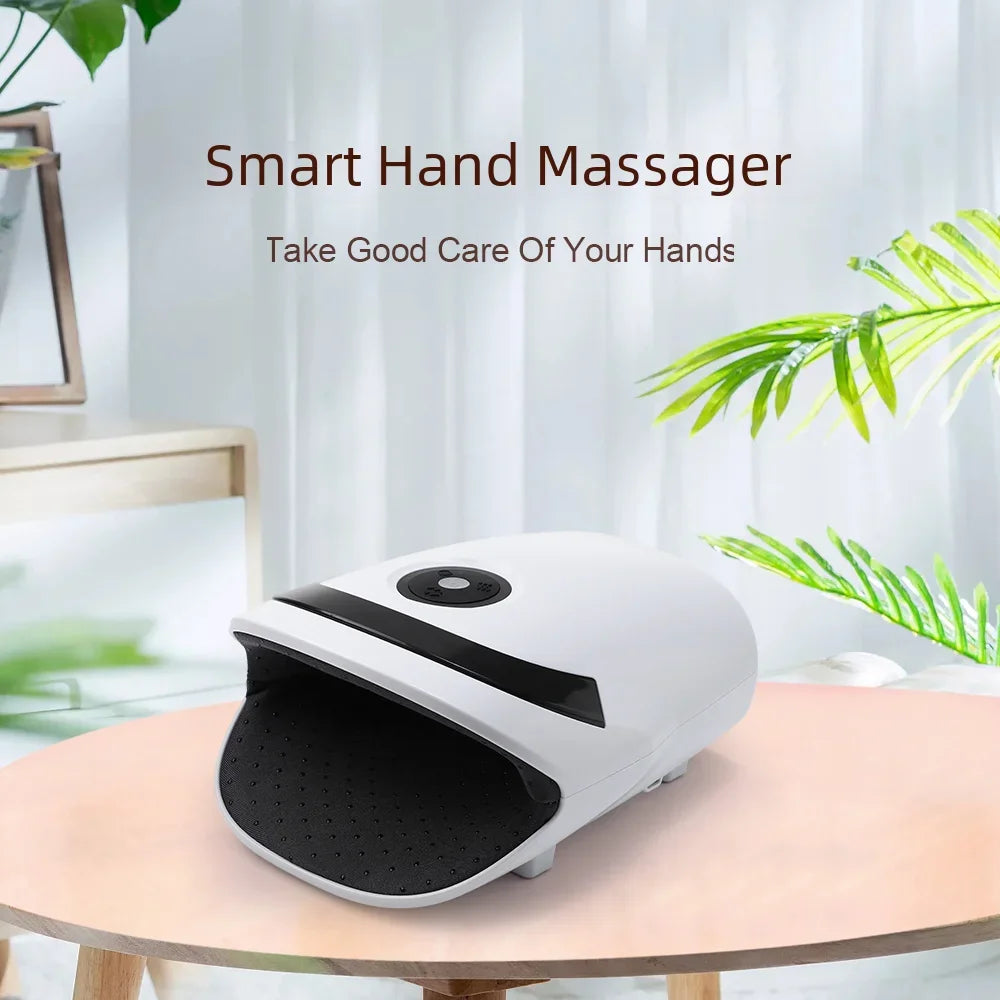 Skanto | Varmepute Elektrisk Tredobbelt Modus Ergonomisk Håndmassør
