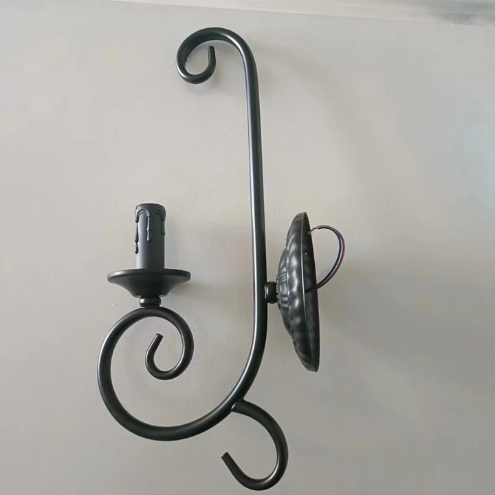 LuminousEra - Elegant Industriell Vegglampe for Soverom Skanto