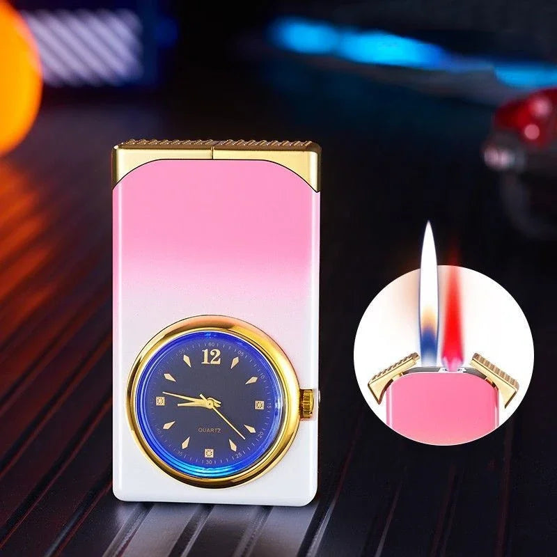 Kreativ Dual Fire Gradient Color Lighter Watch | Skanto