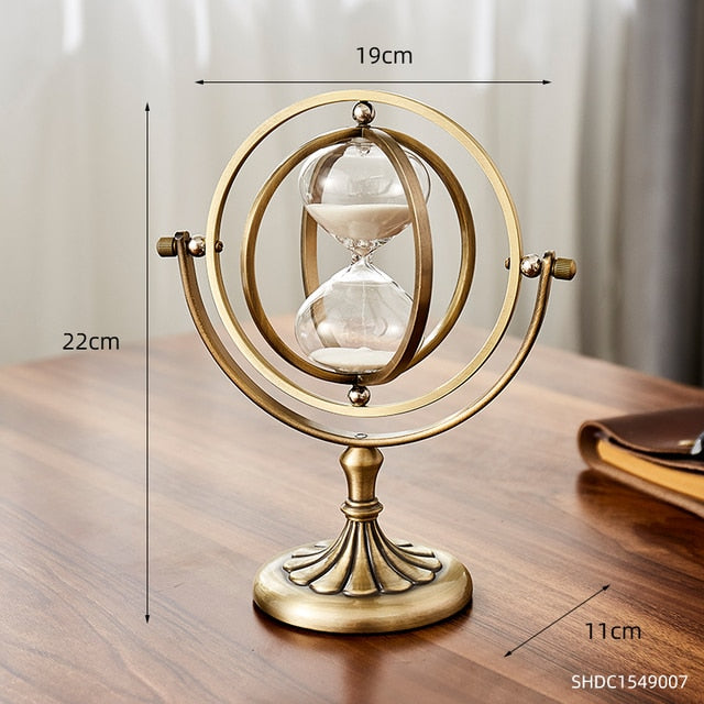 Skanto | Time Charmer Metall Timeglass Dekor
