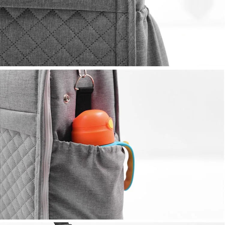 Norvo | Baby reiseseng med stelleveske – Bærbar 2-i-1 seng for på farten