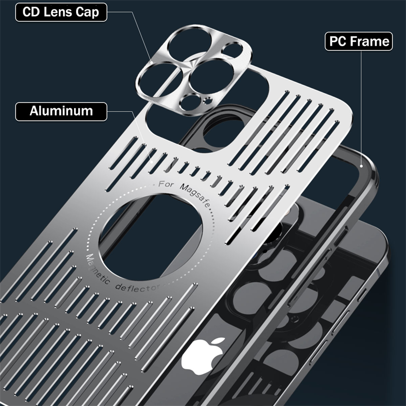 Skanto | Metallbelagt Tung-duty iPhone-deksel