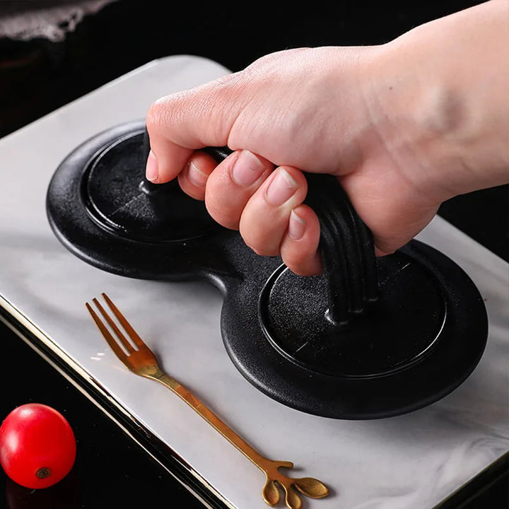 Skanto | Ultimate Double Grid Burger Rice Ball Molding Gadget