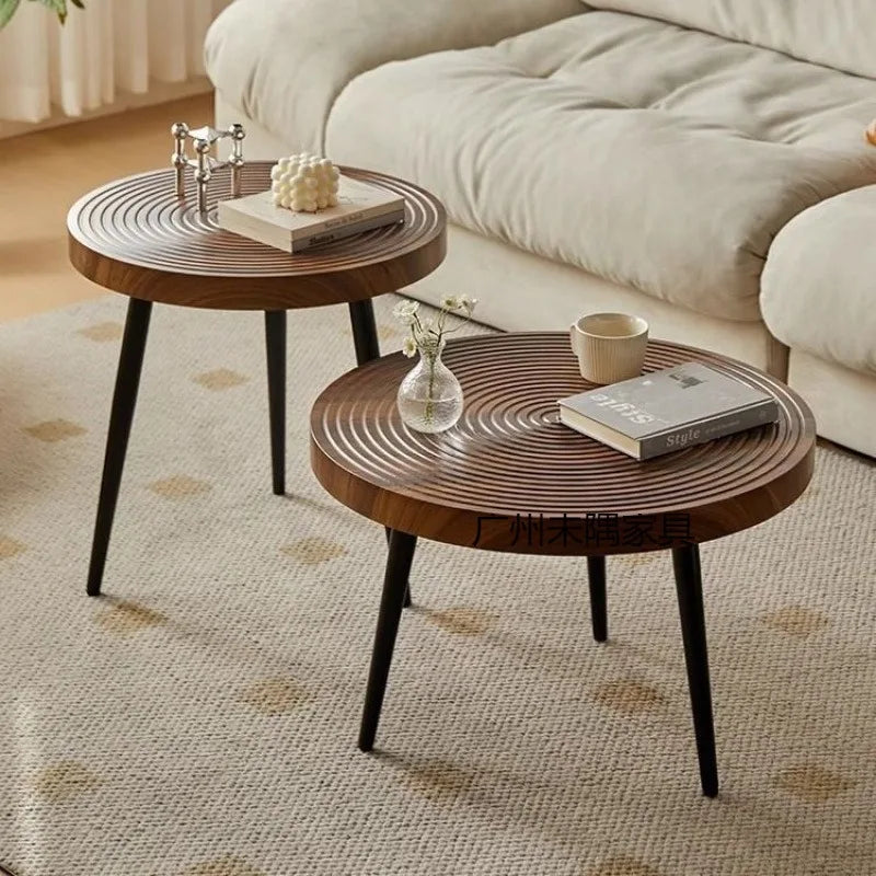 Skanto | Rundt Trekaffebord Japansk Design Tebord Stue