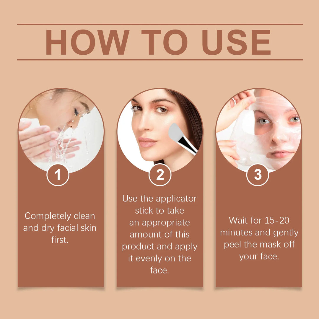 Skanto | Koreansk Glass Hud Kollagen Glow Maske