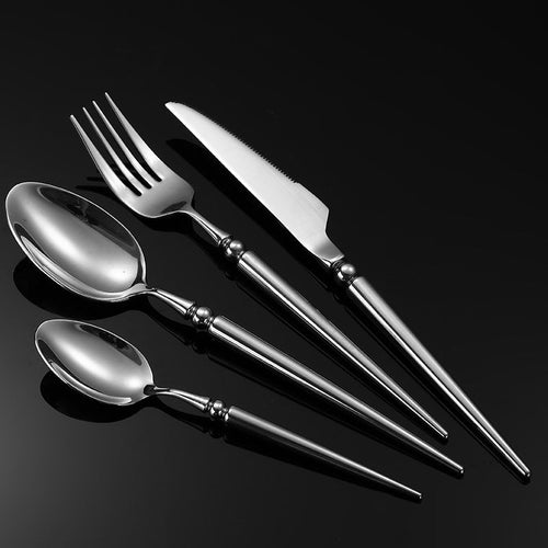Vivian Silver Besteckset – Elegant Design | Skanto