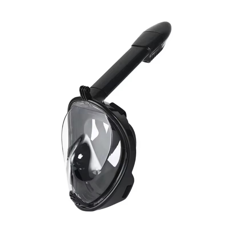 Skanto | Full Face Tørr Snorkel Dykker Maske for Svømming og Snorkling