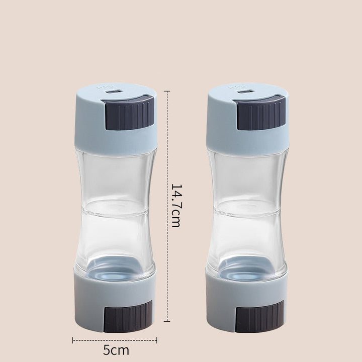 Skanto | Dobbel Hode Tett Krydderbeholder Dispenser