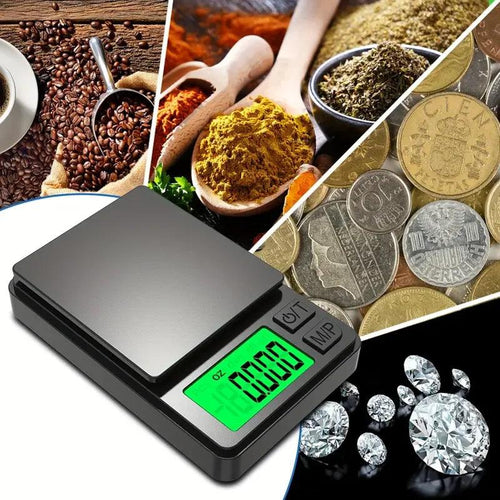 Skanto | Kompakt digital vekt for presis veiing opp til 1000 g