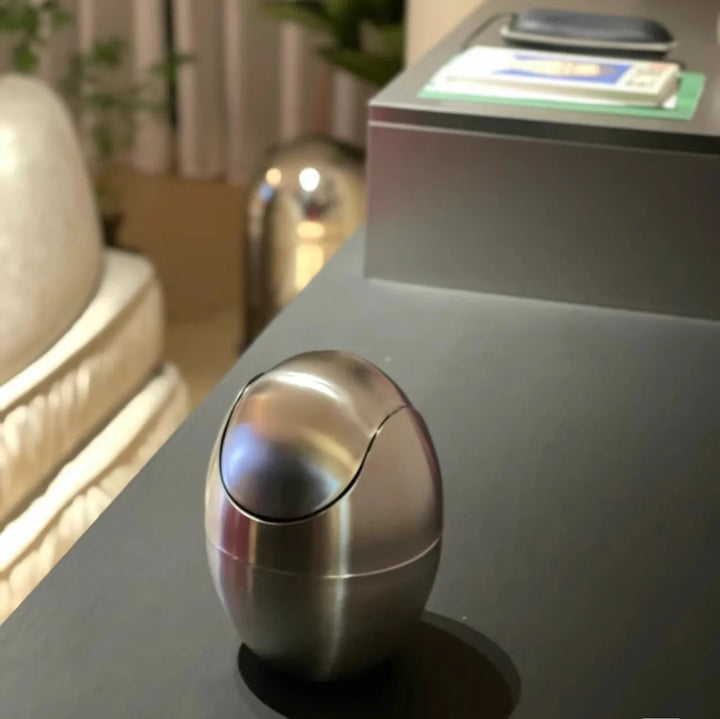 LuxBin Mini Søppelbøtte laget av Rustfritt Stål Skanto