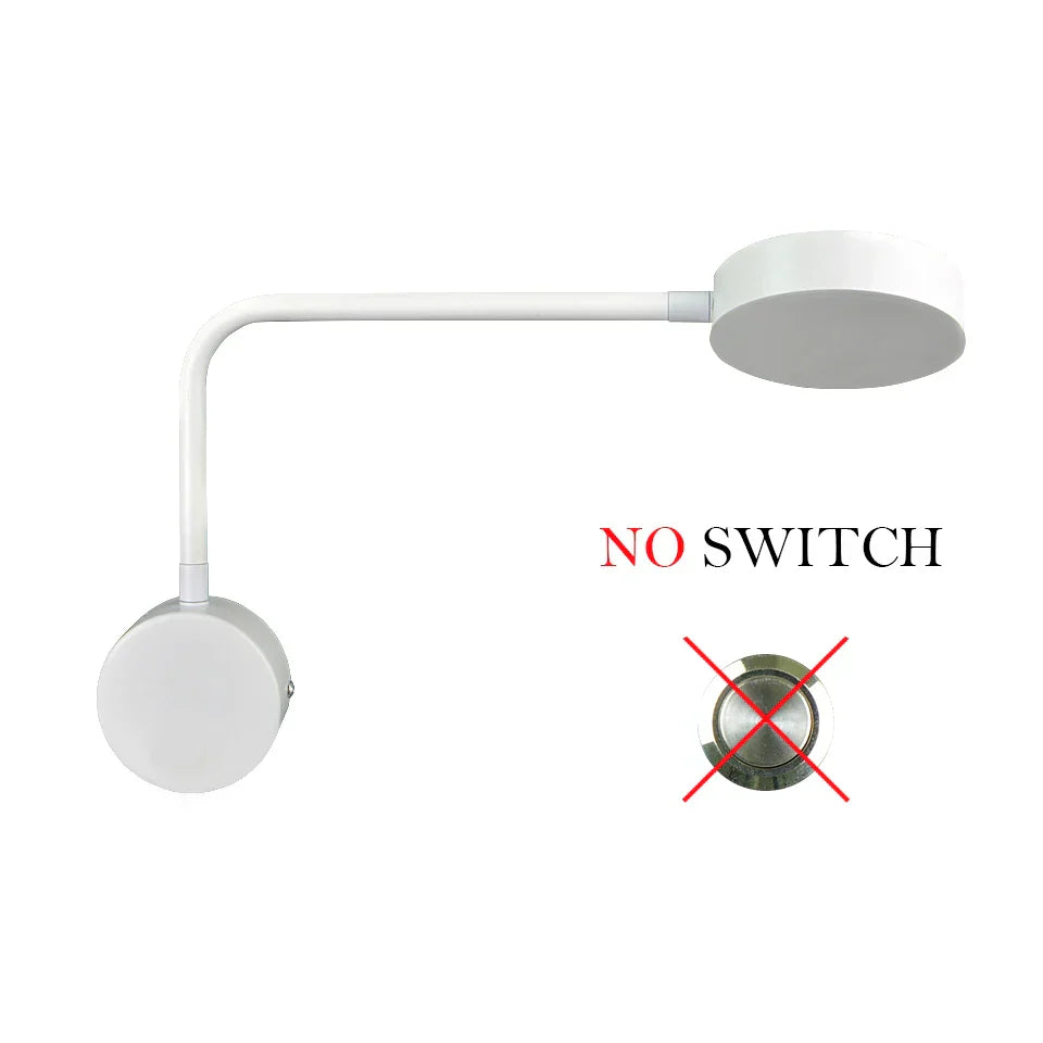 NordicGlow - Justerbar LED Vegglampe for Moderne Interiør Skanto