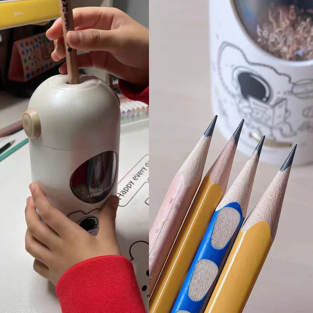 Skanto | Astronaut Automatisk Blyantspisser