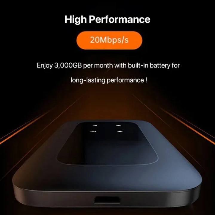 Skanto | Bærbar Trådløs WiFi Router