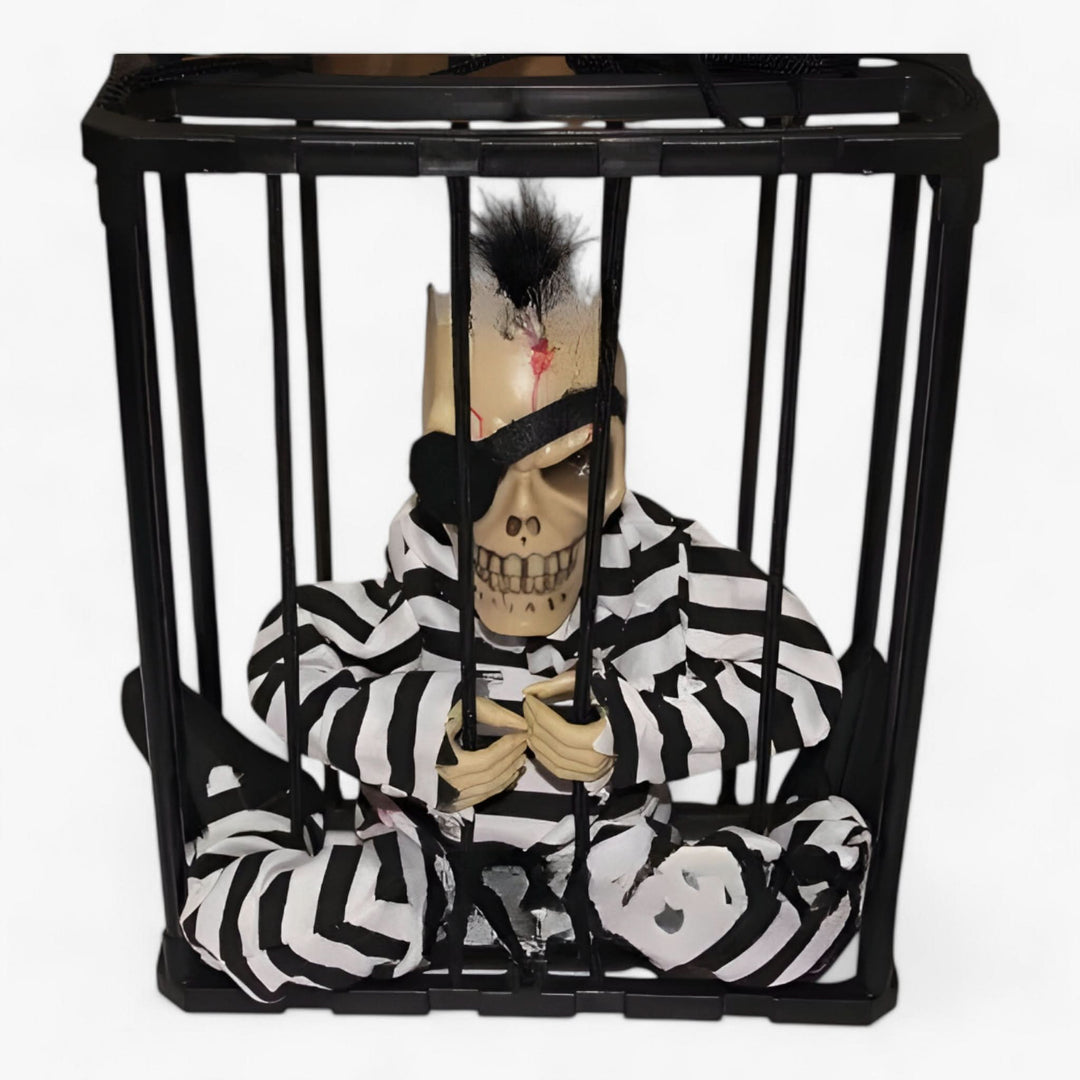 Skanto | Alice | Creepy Animatronic Captive Skeleton