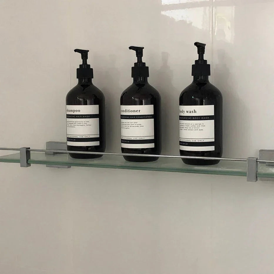 AmberLux 3-delt påfyllbar dispenser sett Skanto