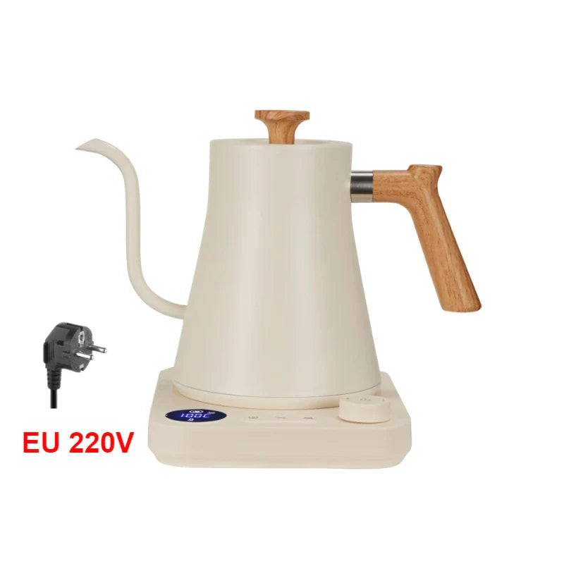 Skanto | 1200W Intelligent Elektrisk Vannkoker - Goose Neck Hånd Brygget Kaffe-kanne for Melkepulver & Presis Brygging