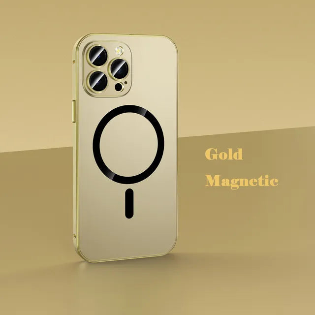 Skanto | Magsafe Aluminium Ramme Metall Bumper iPhone Deksel
