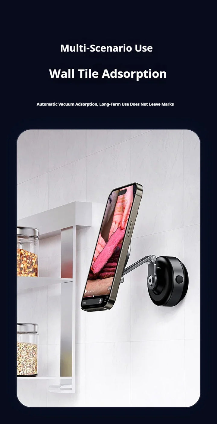 Skanto | Magnetisk Vakuum Adsorpsjon Telefonholder