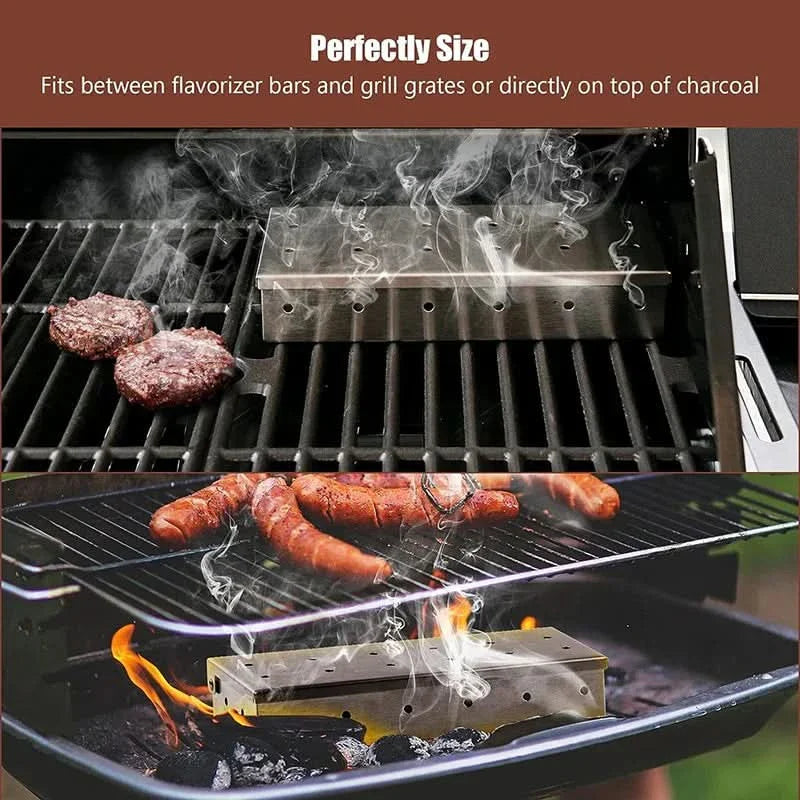 Skanto | GrillEdge Røykeboks – Intens røykaroma for enhver BBQ
