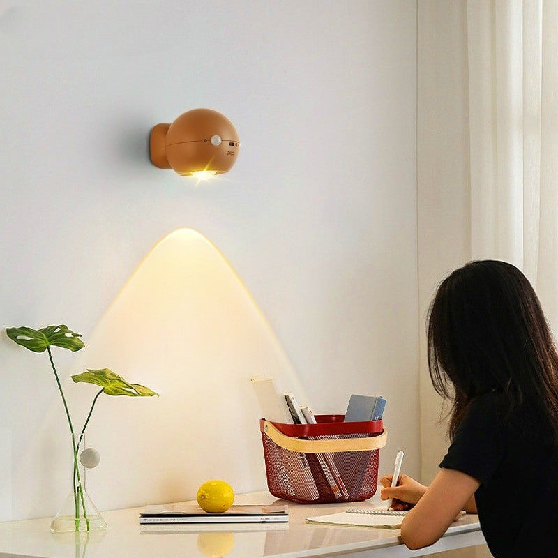 Skanto | Eye Project Bevegelsessensor Oppladbar Vegglampe