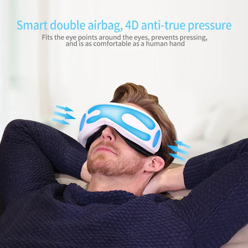 Skanto | Bluetooth Musikk Hot Compress Øyemassør