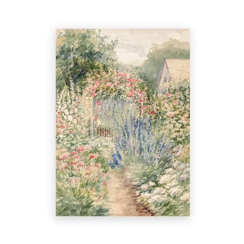 Classic Vintage Summer Landscape Fine Art Canvas Prints Gallery Wall Art Pictures for Living Room Dining Room Bedroom Art Decor | Skanto