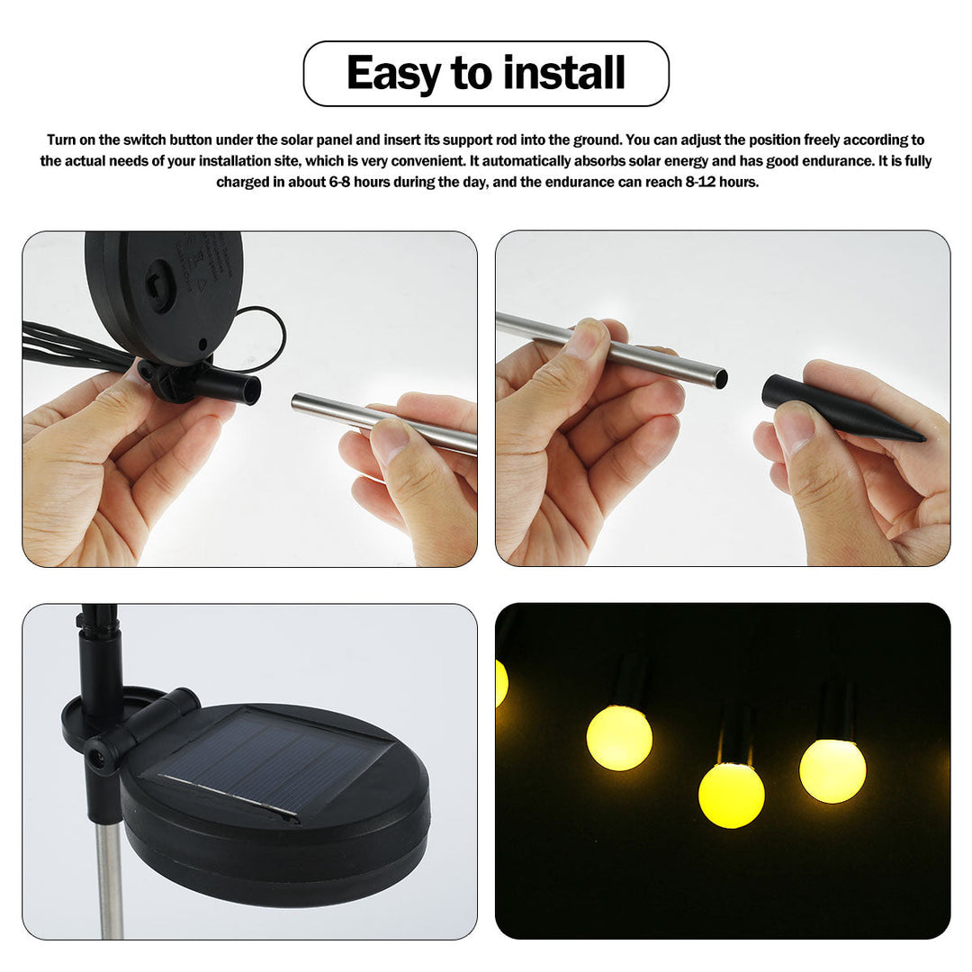 Firefly Garden Solar LED Utendørs Lys | Skanto