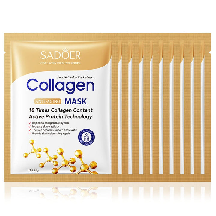 Skanto | 10 stk kollagen ansiktsmaske