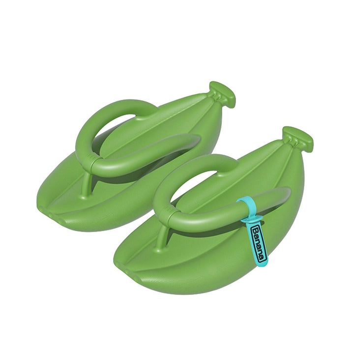 Skanto | Plush Banana Comfy EVA Flip Flops