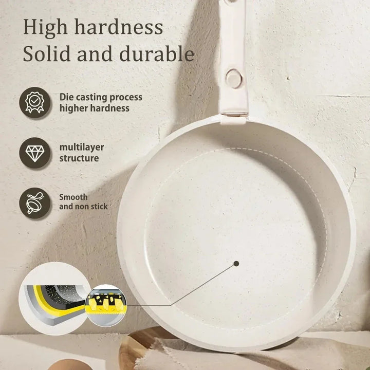 Skanto | DONNOR Sikker non-stick kjele sett - Ovnsfaste gryter og panner med avtakbare håndtak