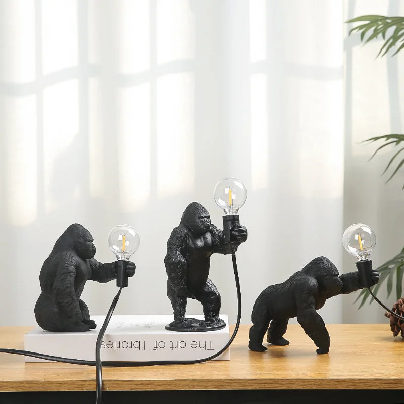 Skanto | Sint Gorilla Bord Nattlampe