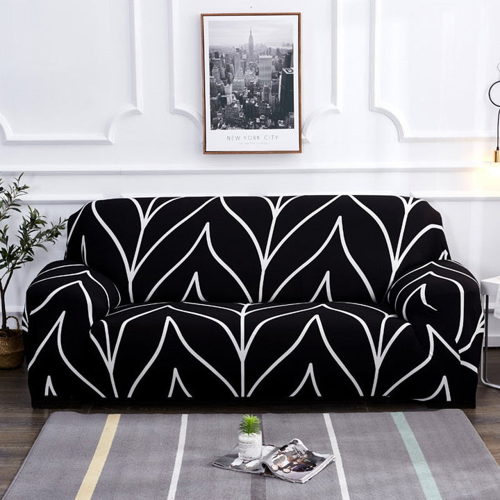 Moderne Skli-sikre Fargerik Elastisk Sofatrekk | Skanto