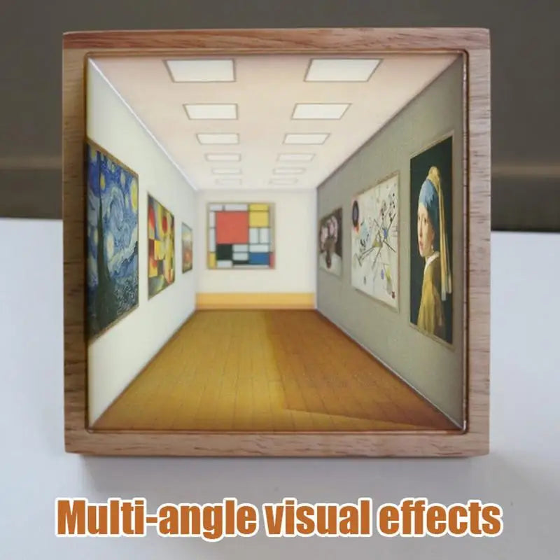 Skanto | 3D Vision Play Vegglampe Kunst