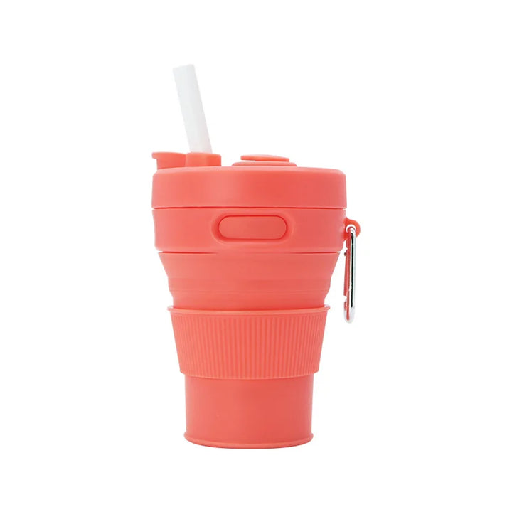 Gjenbrukbar Bærbar Sip-and-Go Sammenleggbar Kopp | Skanto