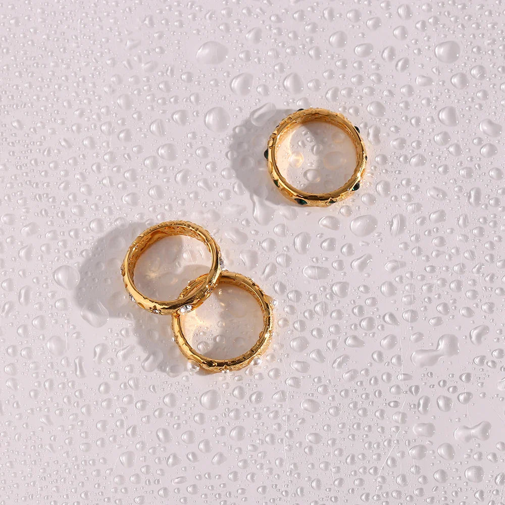 Skanto | 18k Stjerne & Stein Inkludert Ring