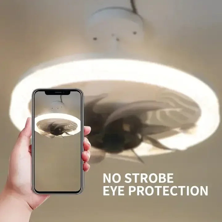 3i1 Fjernkontroll Støyfri Støy Elegant Vifte Lampe | Skanto