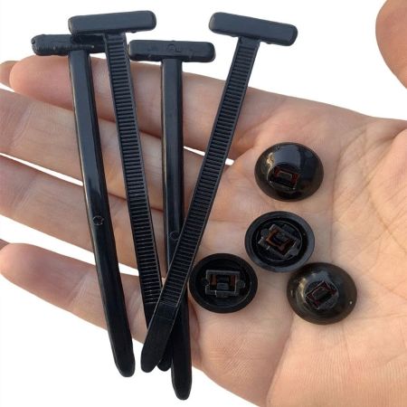 Skanto | Premium Nylon Kabelbånd 50-Pakke – Tungt-duty Selv-låsende Universelle Zip Bånd