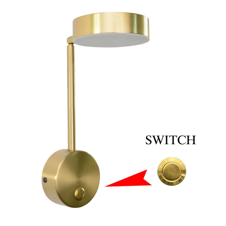NordicGlow - Justerbar LED Vegglampe for Moderne Interiør Skanto